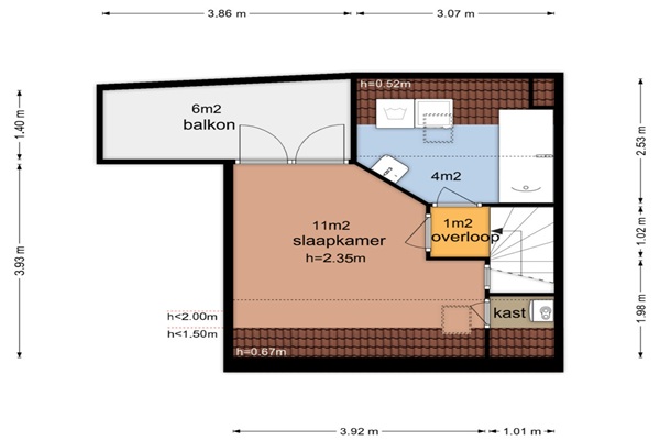 Appartement Smalle Begijnestraat in Utrecht