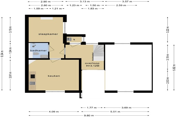 Appartement Parallelweg in Maastricht