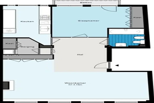Appartement Vijzelgracht in Amsterdam