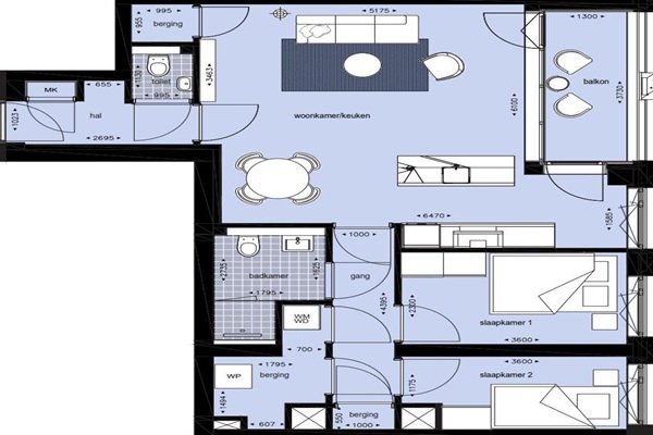 Appartement Oostenburgermiddenstraat in Amsterdam
