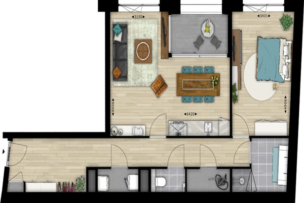 Appartement Kleine Oord in Arnhem