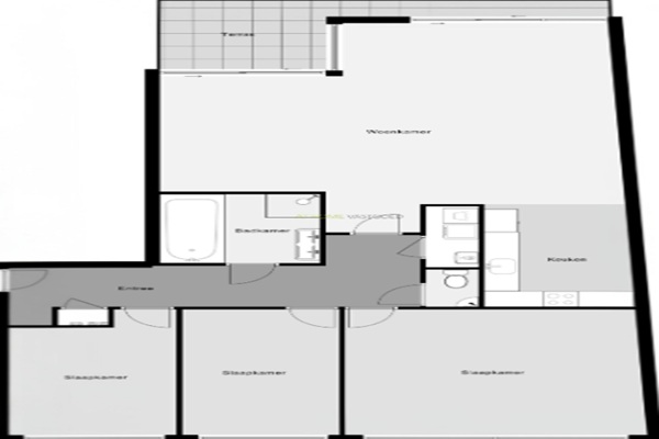 Appartement Houtlaan in Rotterdam