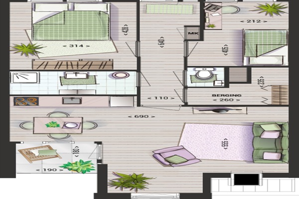 Appartement Kerklaan in Apeldoorn
