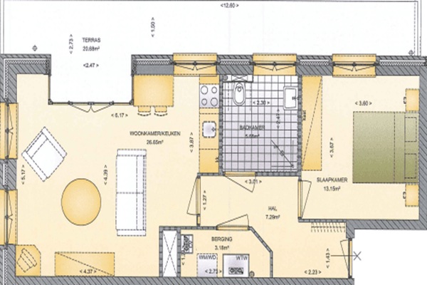 Appartement Parkstraat in Velp