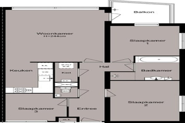 Appartement Hoogte Kadijk in Amsterdam