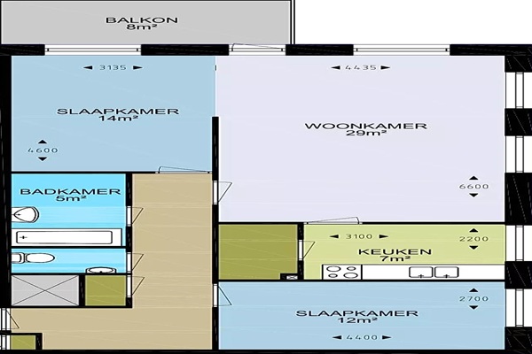 Appartement Bulgerstein in Amsterdam