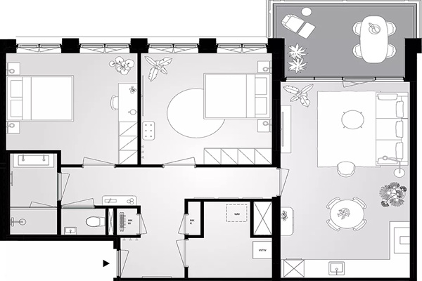 Appartement Grasweg in Amsterdam