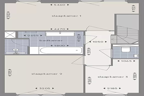 Appartement Henrietta van Meertenstraat in Delft