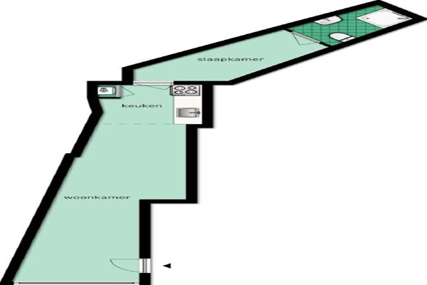 Appartement Spoorstraat in Gouda