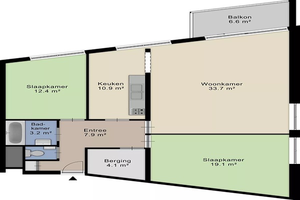 Appartement Fregelaan in Amsterdam