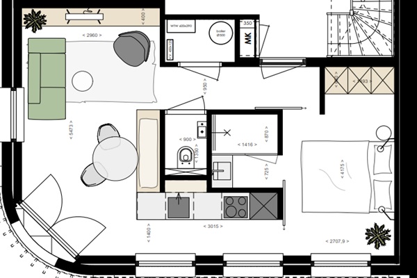 Studio Johan de Wittstraat in Dordrecht