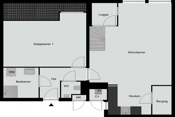 Appartement Jo Hansenstraat in Roermond