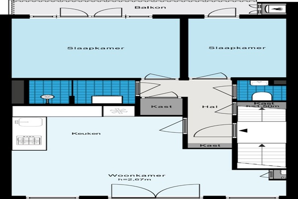 Appartement Sumatrastraat in Amsterdam