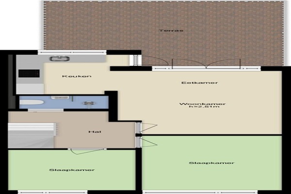 Appartement Rijksstraatweg in Haarlem