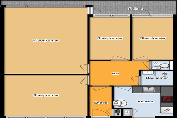 Appartement Tannhäuserdreef in Utrecht