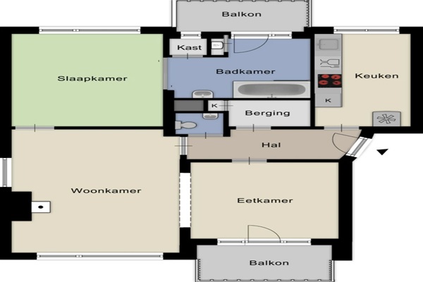 Appartement Hambeek in Roermond